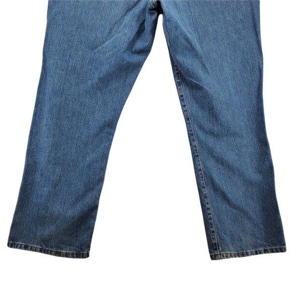 RedHead Jeans Men's Utility Straight Leg Pockets Denim Blue Size 44x32 - Picture 7 of 10